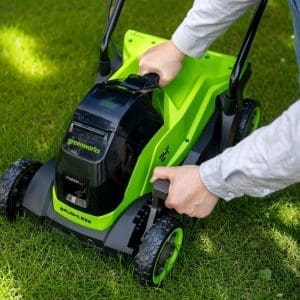 24V 33cm kosilnica v kompetu z 4Ah baterijo