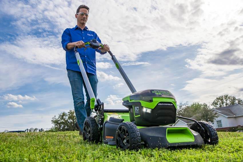 60V kosilnica 46cm SAMOHODNA z brezkrtačnim DIGIPRO motorjem s 4Ah baterijo in polnilnikom Gen ll