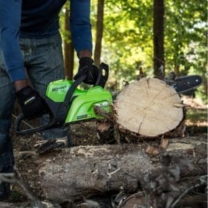 60V verižna žaga 40cm z brezkrtačnim DIGIPRO motorjem