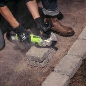 24V brezkrtačna kotna brusilka