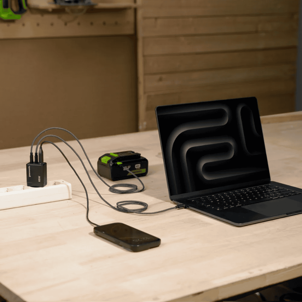 24V 2Ah USB-C baterija + 65W polnilnik Začetni komplet POWERALL