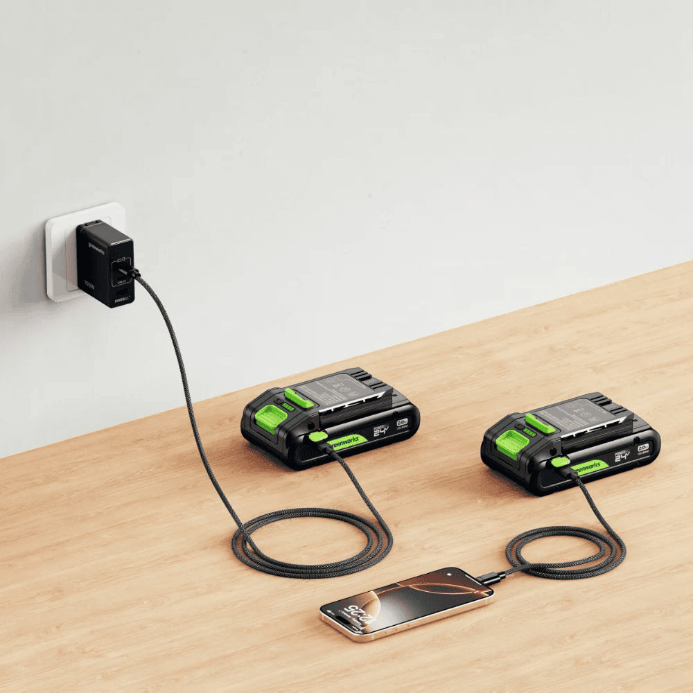 24V 4Ah USB-C baterija + 65W polnilnik Začetni komplet POWERALL