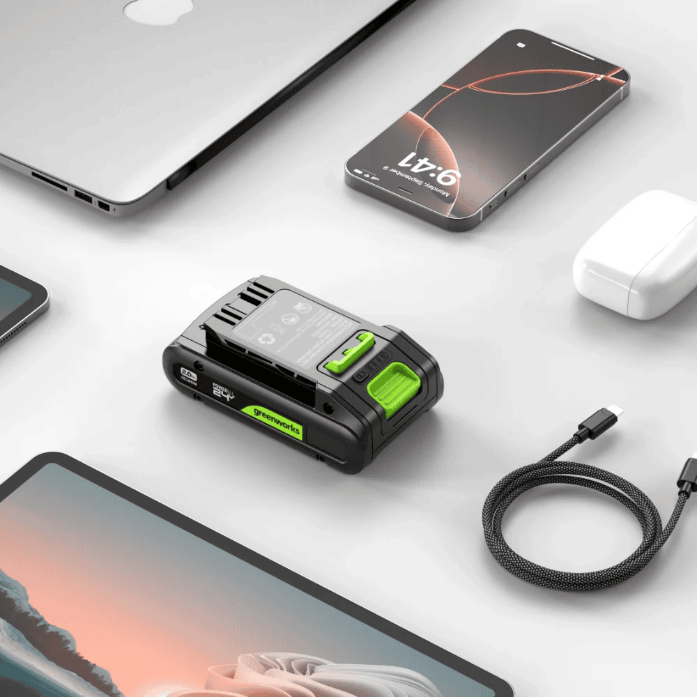 24V 2Ah USB-C baterija + 65W polnilnik Začetni komplet POWERALL