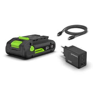 24V 2Ah USB-C baterija + 65W polnilnik Začetni komplet POWERALL